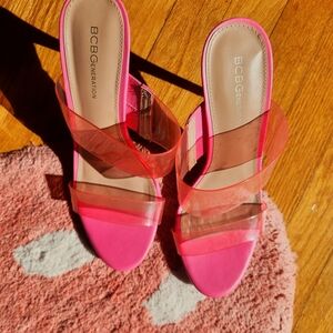 BCBGeneration Pink Women's Sandals
